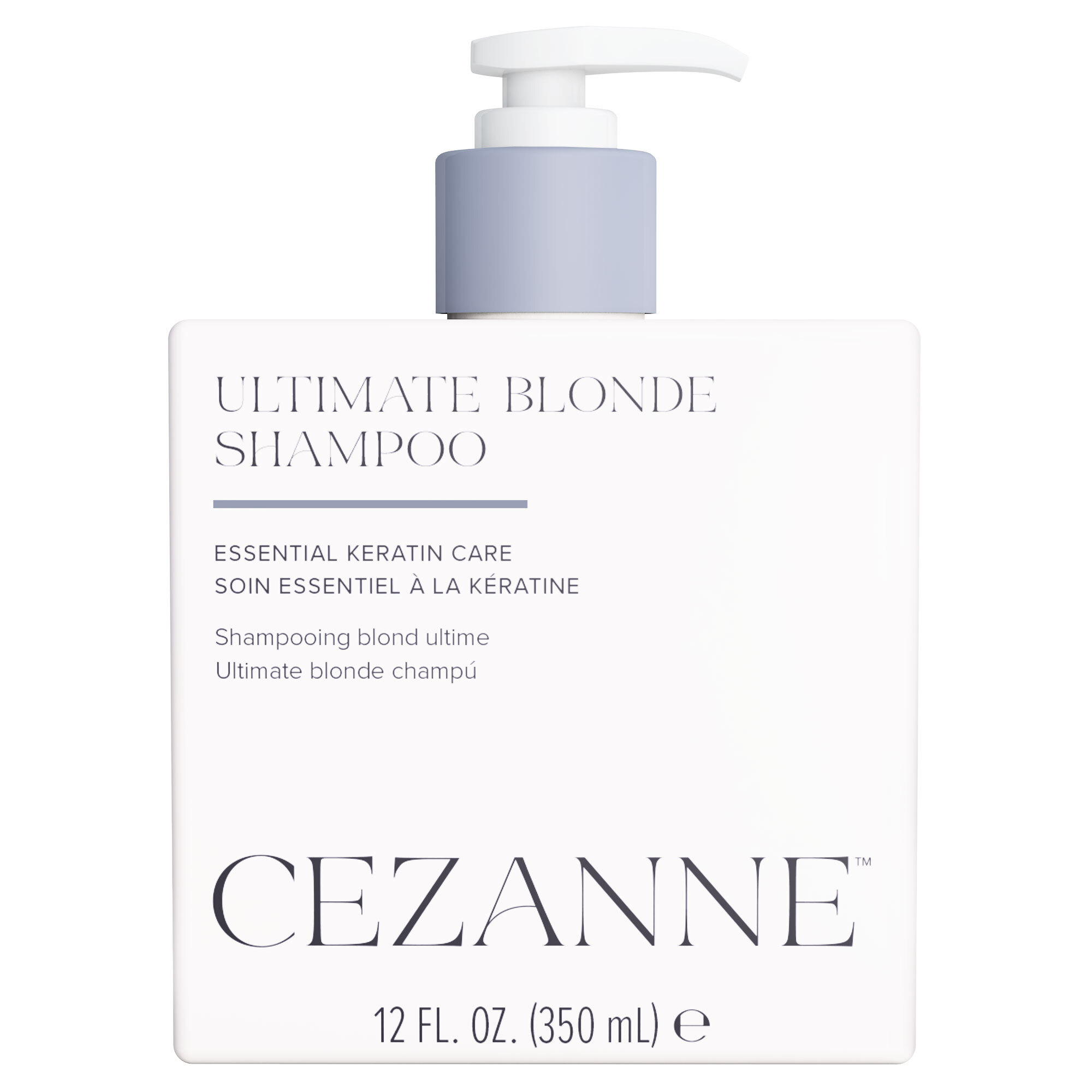 Cezanne Ultimate Blonde Shampoo w/Pump 12oz